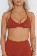 SIGNATURE HALTER STRAPPY BRA