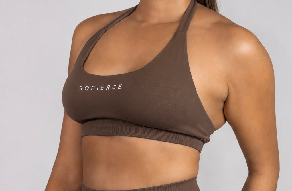 Signature Halter Sport Bra